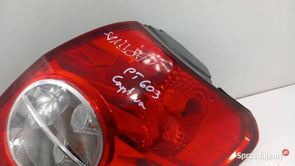 CHEVROLET CAPTIVA I VAN LAMPA TYŁ PRAWA osobowe Zbierkowo