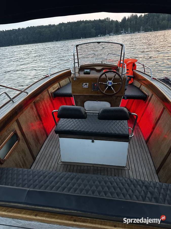 Łódź motorowa motorówka z silnikiem Yamaha 15hp Mrągowo