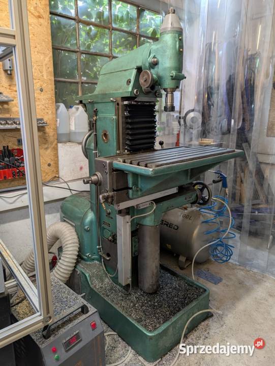 Frezarka narzędziowa do metalu Wiertarko Maków Podhalański