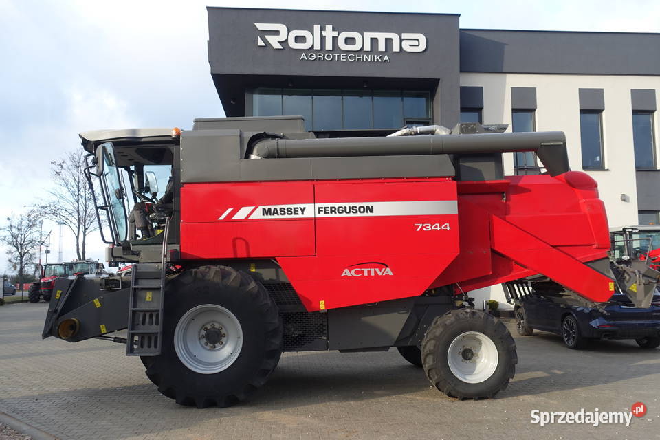 Massey Ferguson 7344 Activa heder Kombajn Sokoły