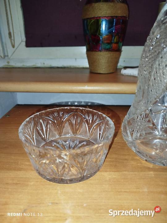 Piękne kryształy z czasów PRLu Łódź