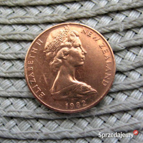 Nowa Zelandia 2 Centy 1982r Kalisz sprzedam