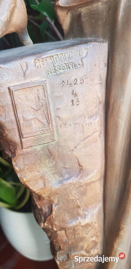 Figura Goldscheider Ligia ceramika szkliwiona Orneta