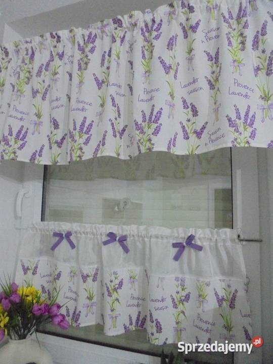 gotowy komplet na oknolawenda