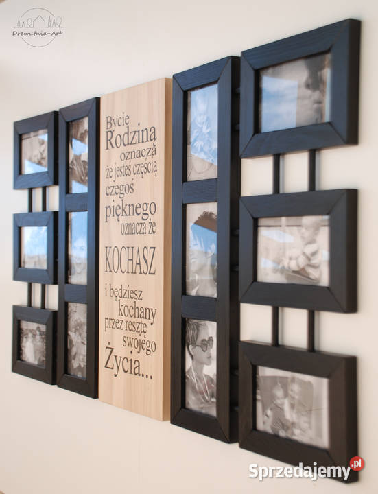 Galeria Multirama z drewna Ramka Na zdjęcia Foto Warszawa