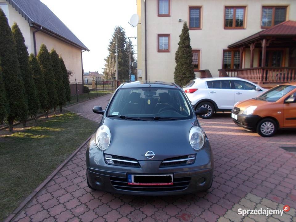 NISSAN MICRA 12 benz 2010 r 5 drzwi KLIMAT mały immobilizer sprzedam