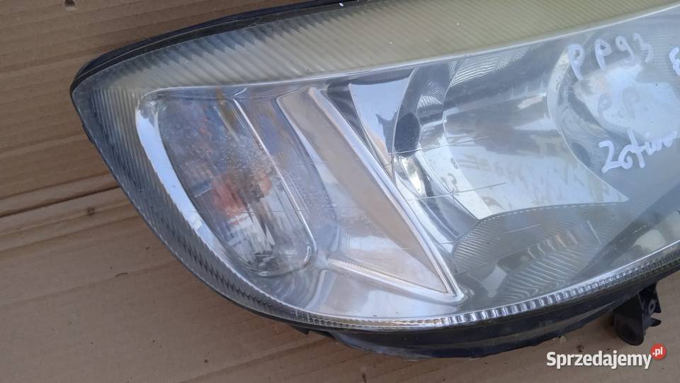 ZAFIRA A LAMPA PRZÓD PRAWA EU Zbierkowo