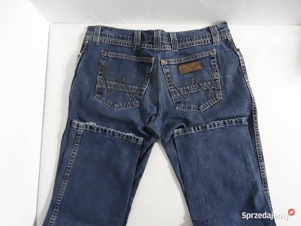 Męskie Jeansy Wrangler Klasyczny Krój Vintage Biłgoraj
