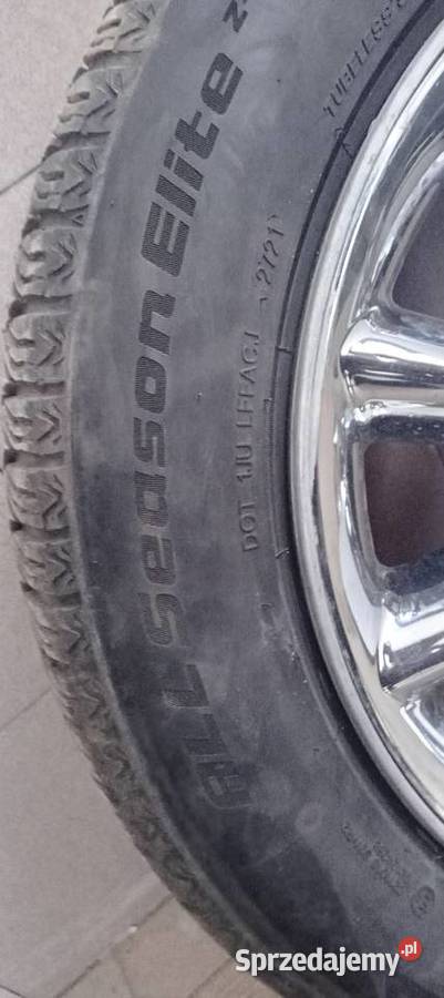 Kola Alu chrysler 2255517 5x1143 chrom komplet 5 Samochodowe Sarnów