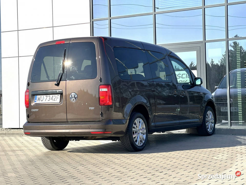 Volkswagen Caddy Polski salon 1 Ręka 7 osób Navi Kąty Opolskie