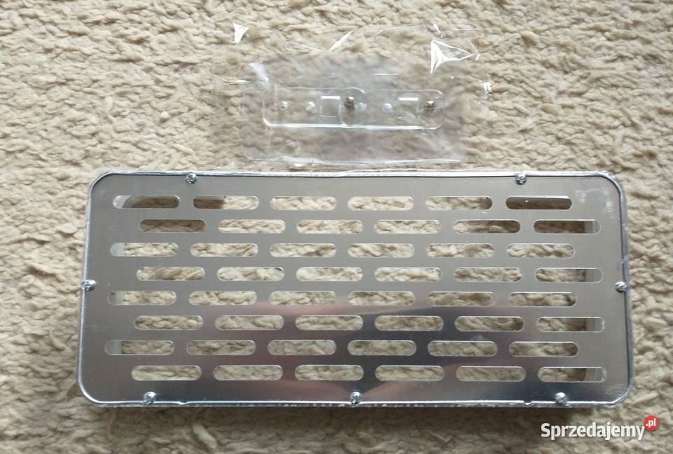 Półeczka aluminiowa klejona na zaczepach Krotoszyn