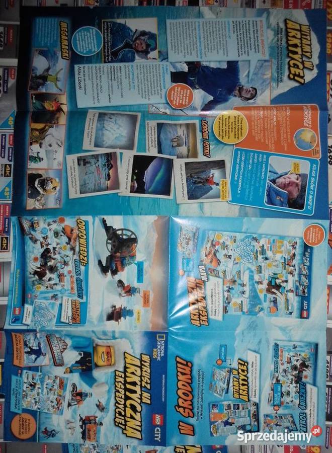 15x Lego katalogi plakaty foldery friends castle Rzeszów