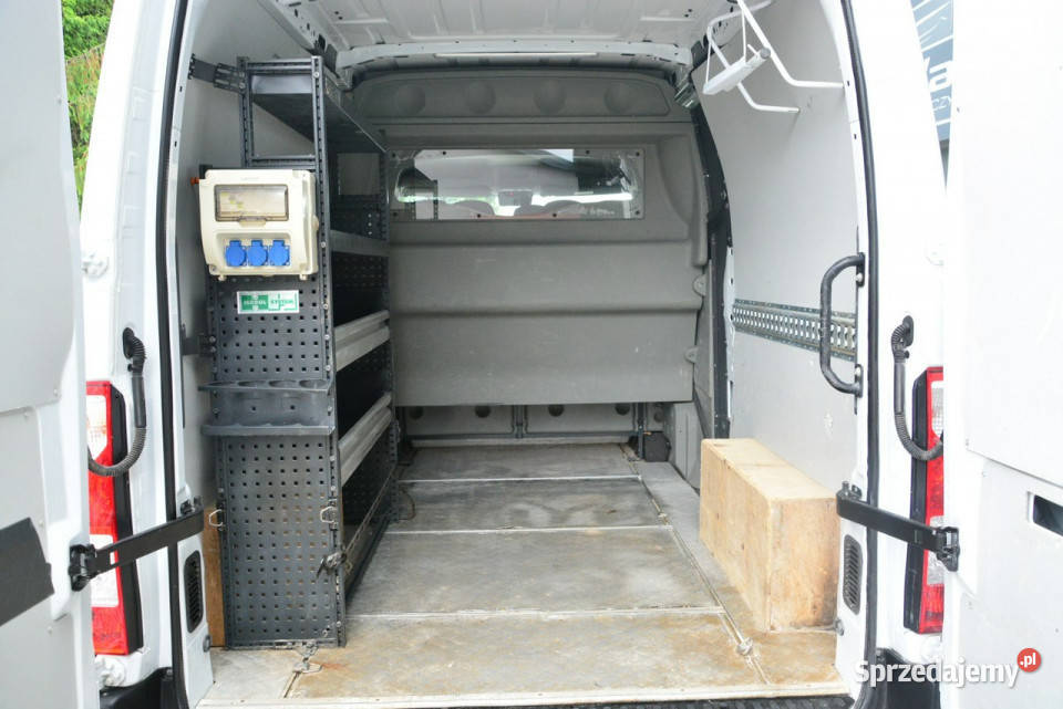 Renault Master średniak 7 osobowy brygadówka 150 centralny zamek