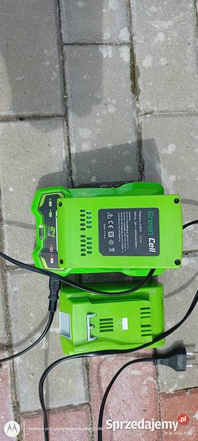 Sprzedam używaną podkaszarkę Greenworks 24v z 2 Strzegom