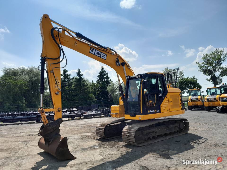 JCB 140X 2019R KOPARKA GĄSIENICOWA 141X JS 145 Koparki Krotoszyn