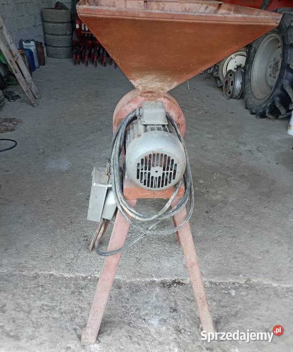 Śrutownik do zboża 3kW nieuszkodzony Pisarzowa