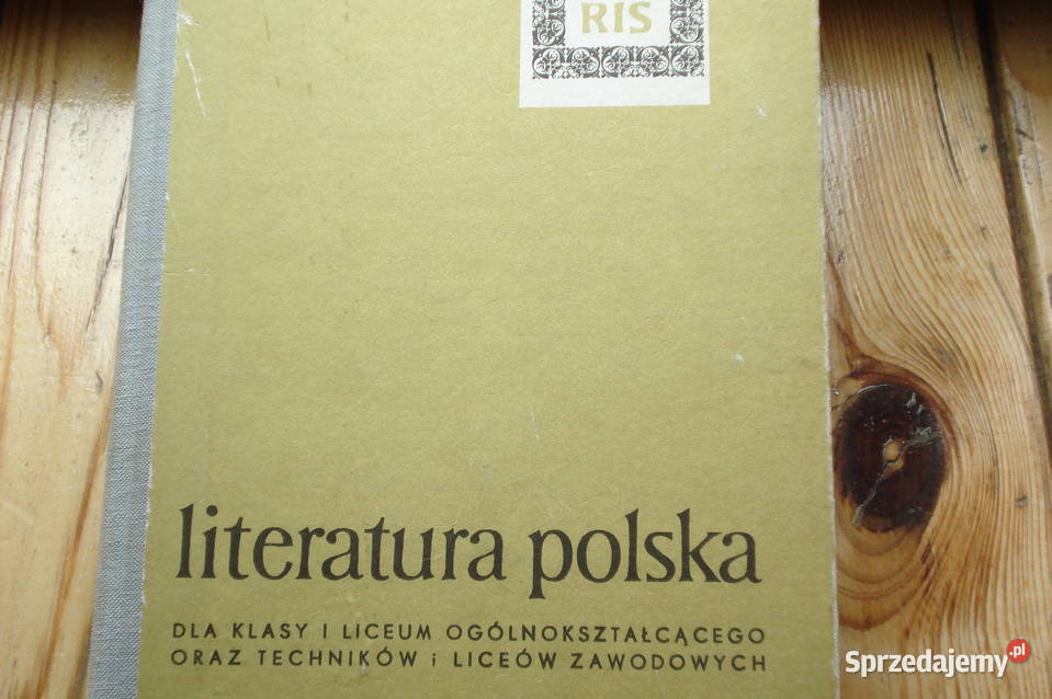 Książka podręcznik Literatura polska praca Łódź