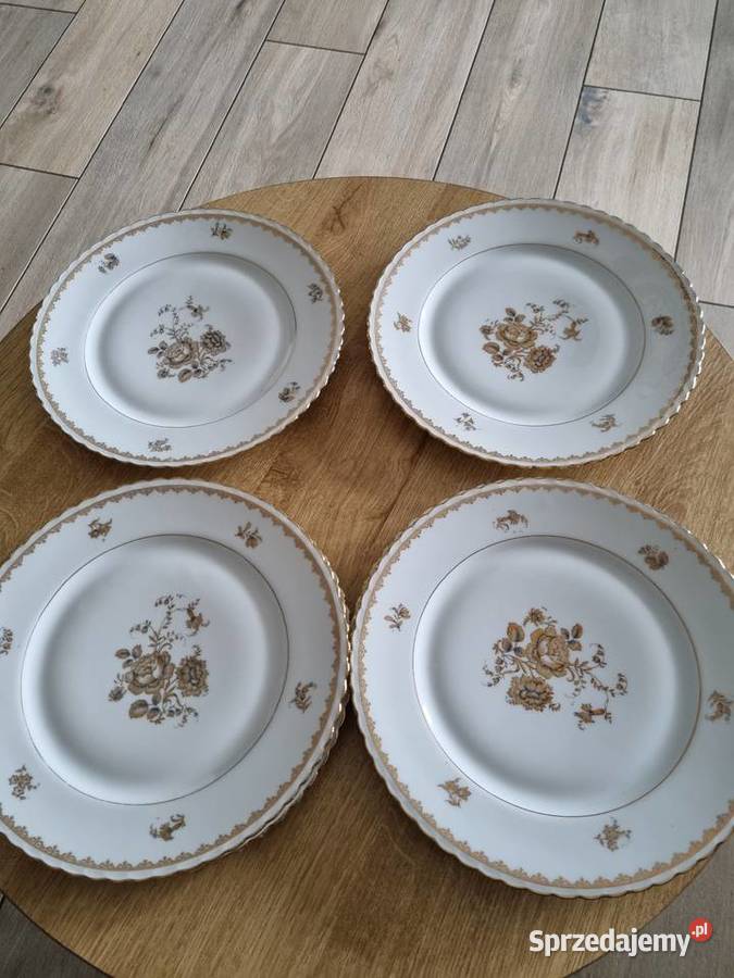 Talerze Porcelana Limoges sprzedam