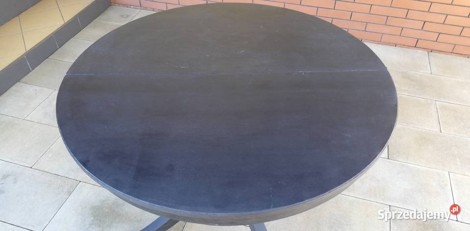 Stół okrągły rozkładany stylowy stolik ława Garwolin