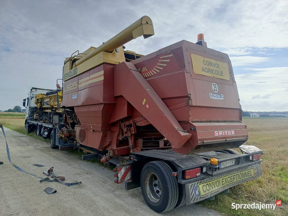 Kombajn holland L625 2000r Heder 610 m Łobżenica