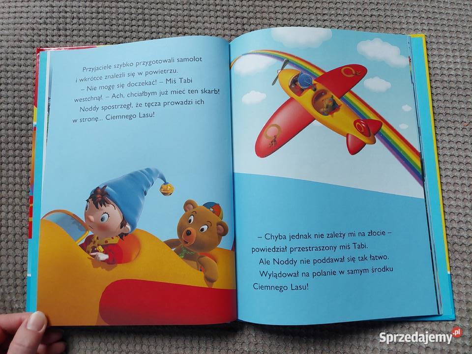 Noddy i czarodziejska tęcza twarda Książki dla dzieci Kraków