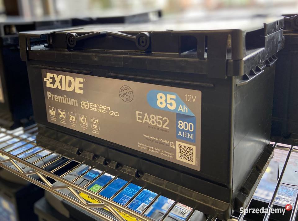 Akumulator Exide Premium 85Ah 800A PRAWY PLUS Układ elektryczny Ełk sprzedam