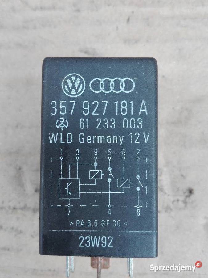 przekaźnik świec żarowych vw audi 150 kujawsko-pomorskie Chełmno