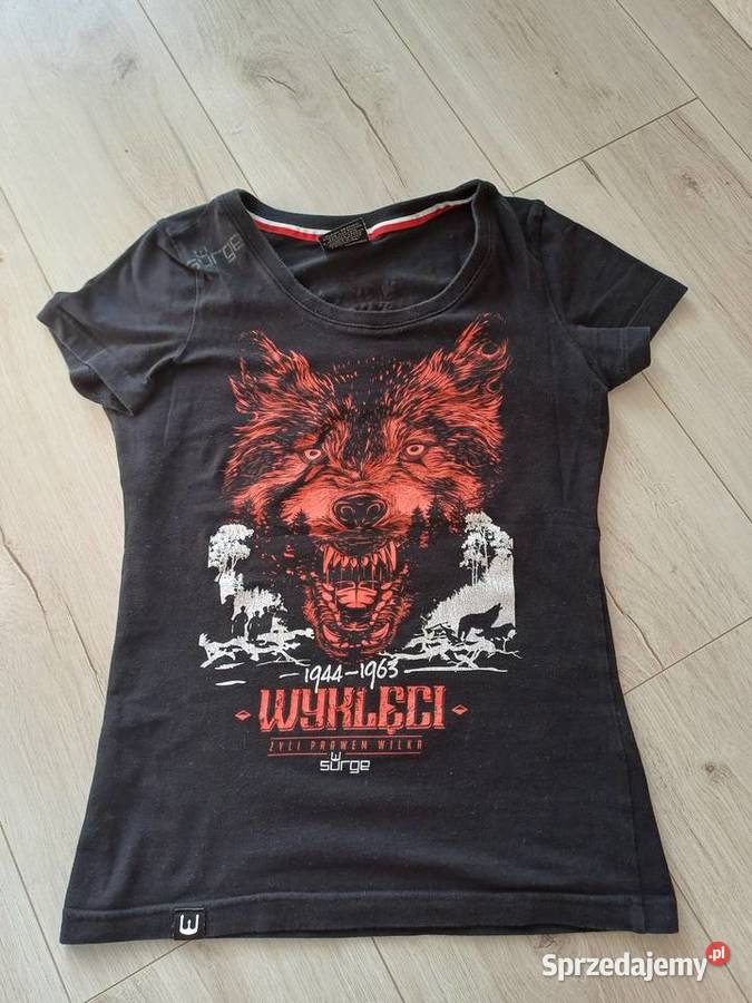 Bluzka Tshirt wyklęci S Odzież damska Łódź