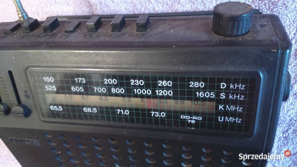 Radio Unitra Nina pamiątka PRL4 zakresyFMAMSK