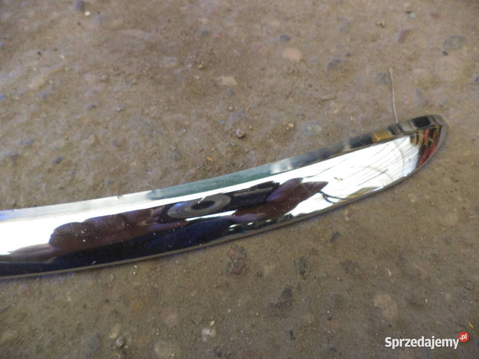 PEUGEOT 407 LISTWA CHROM PRAWA ZDERZAK PRZOD osobowe