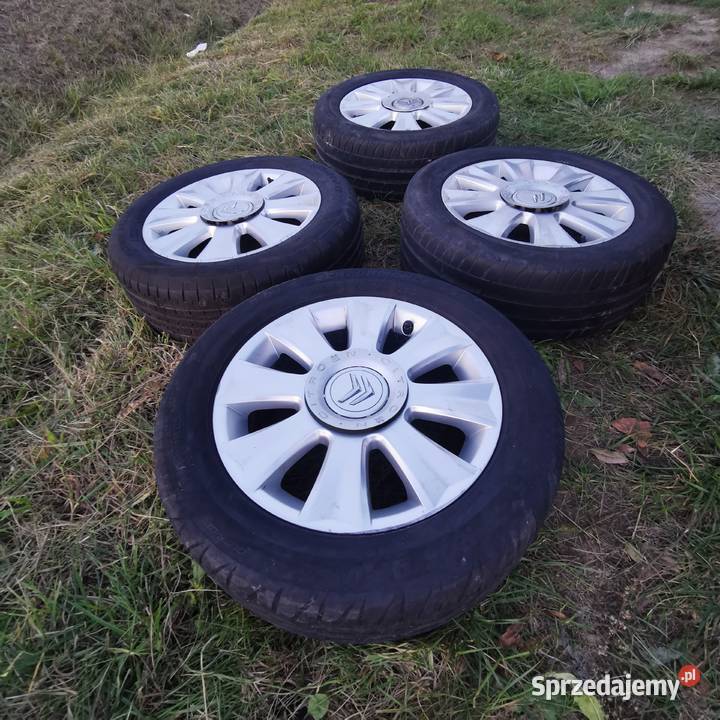 Alufelgi 16 4x108 peugeot citroen opony podkarpackie Rzeszów sprzedam