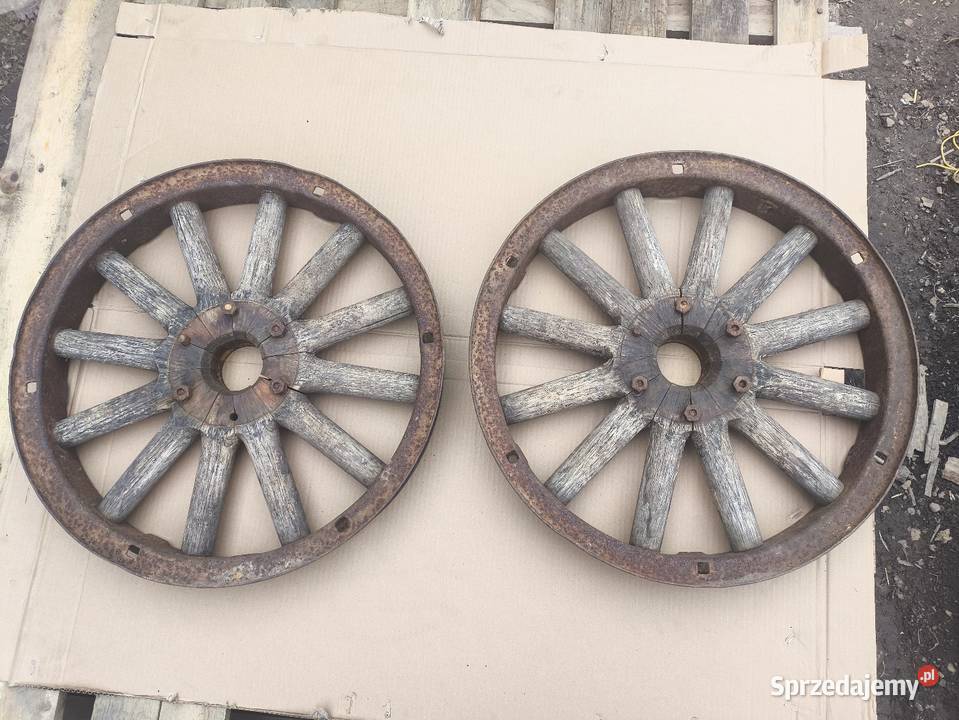 Koło koła Ford model T zabytek Lutoryż