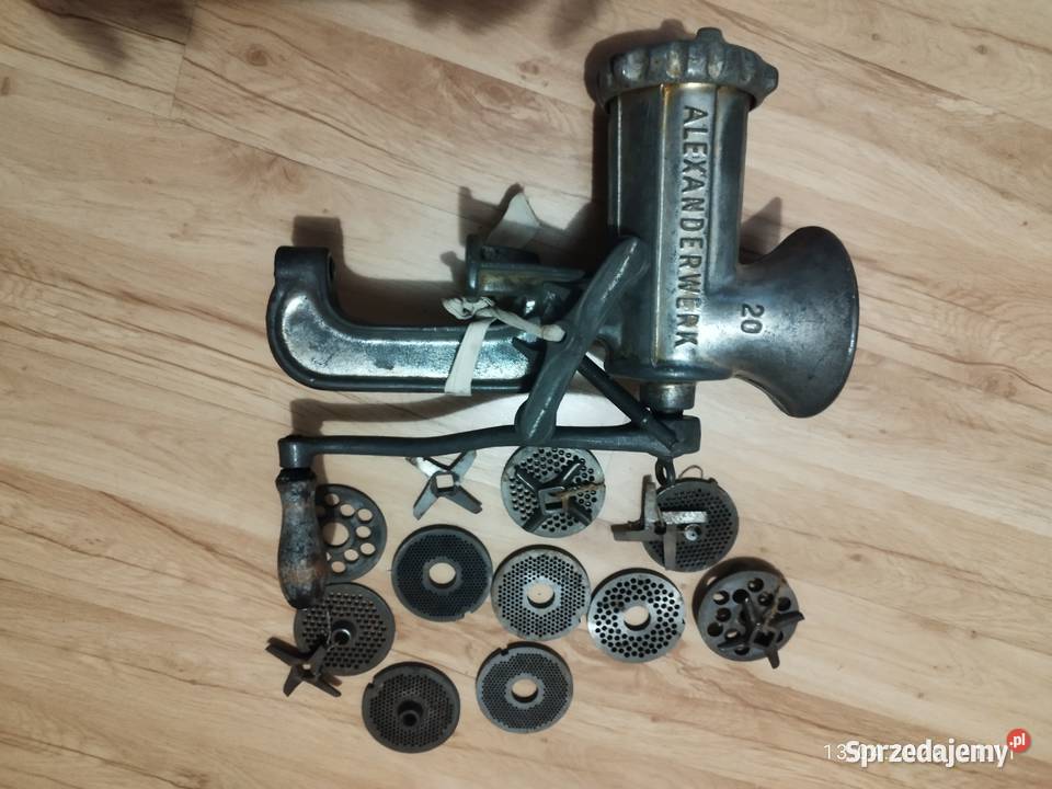 Ręczna duża maszynka do mięsa Pieszyce