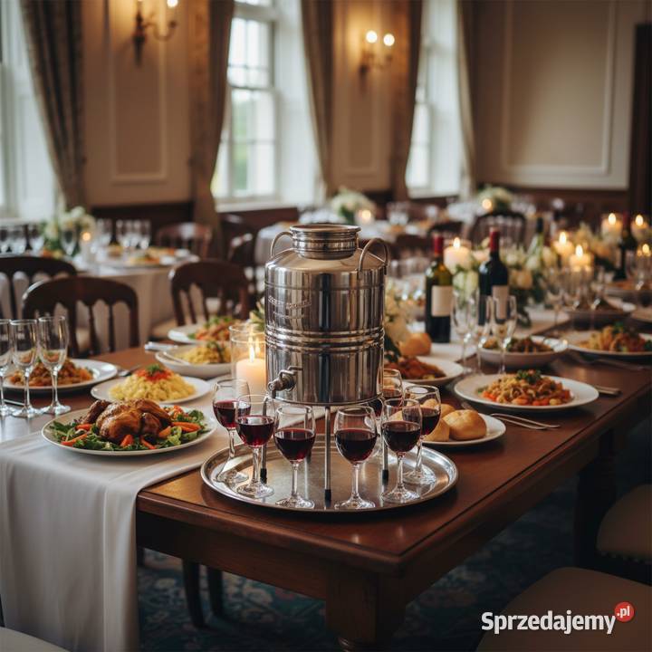 Beczka Beczułka Antałek Dyspenser stal