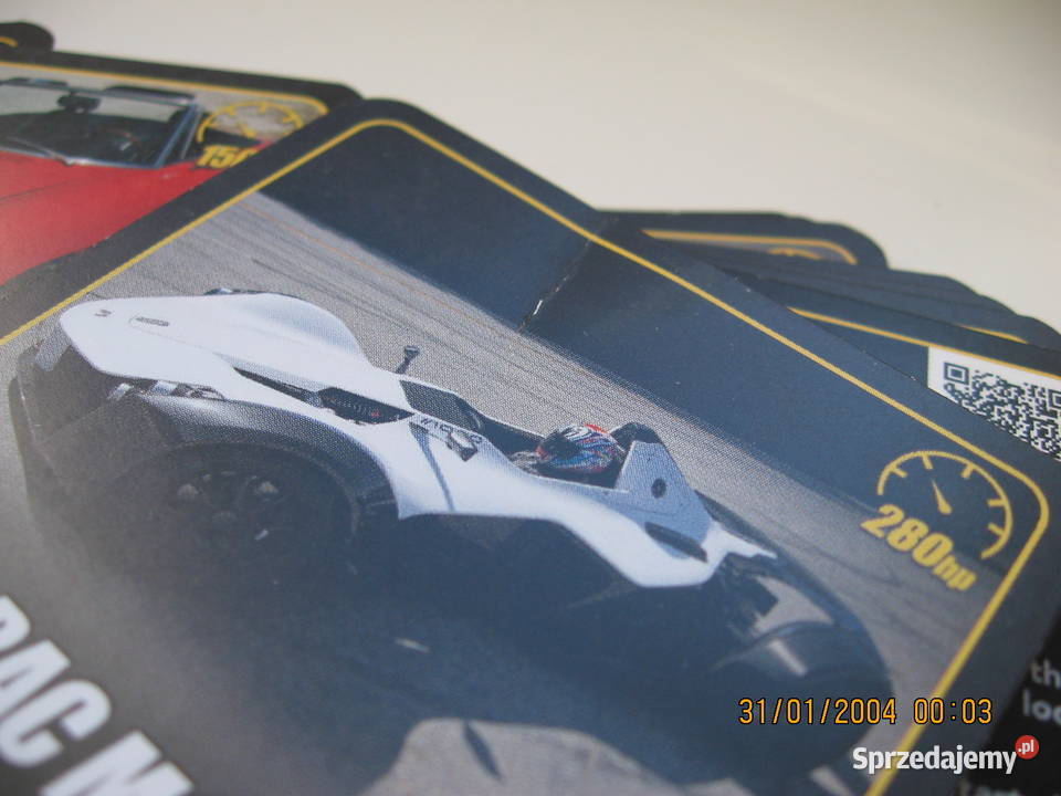 Samochody sport karty Ferrari Corvette Alfa Przemyśl