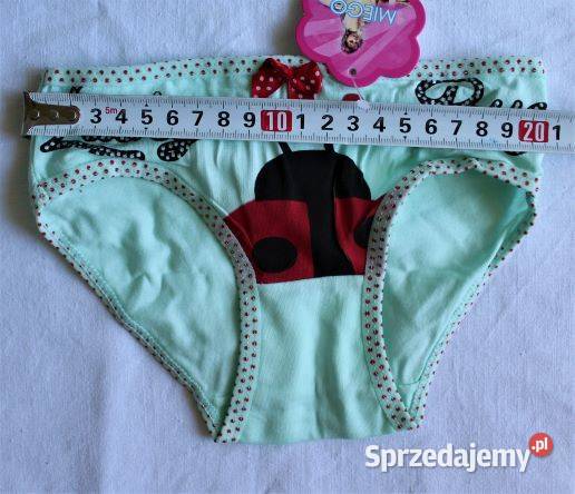 Figi majtki dziewczęce bawełna 98104 4 Warszawa