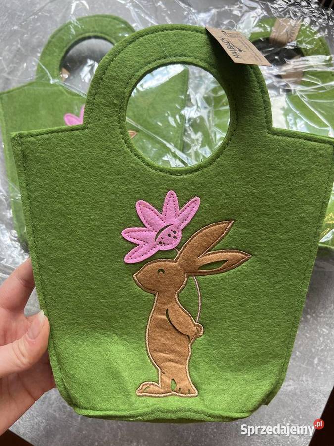 Filcowe torby torebki koszyczki dekoracyjne na Wyposażenie wnętrz Jasło