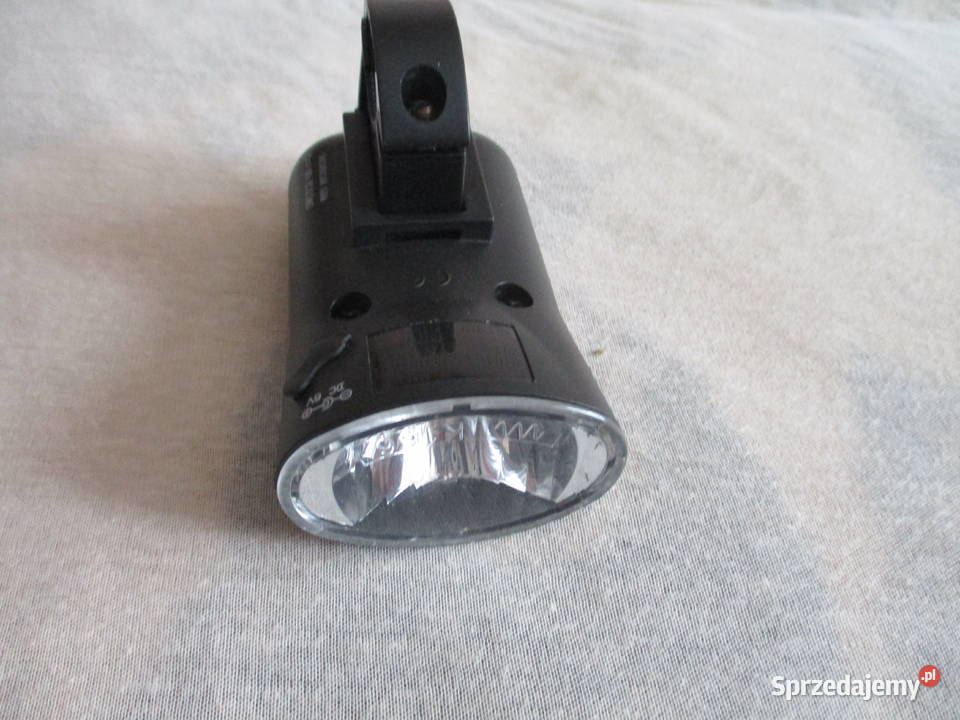 Lampa rowerowa na baterie akumulatorek Zielona Góra
