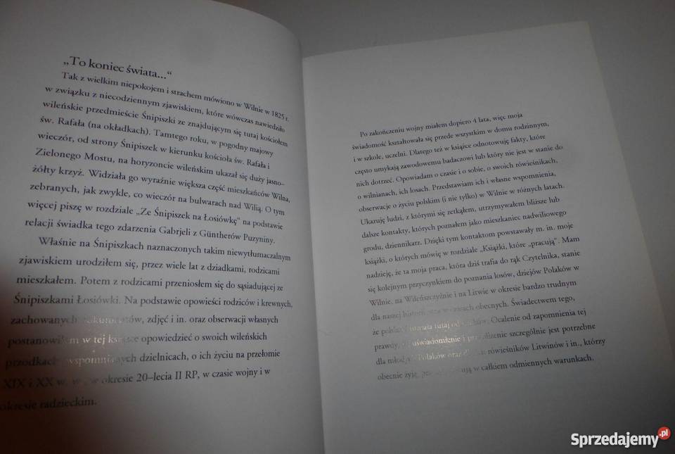 TO WSZYSTKO BYŁO JEST W WILNIE SURWIŁO JERZY