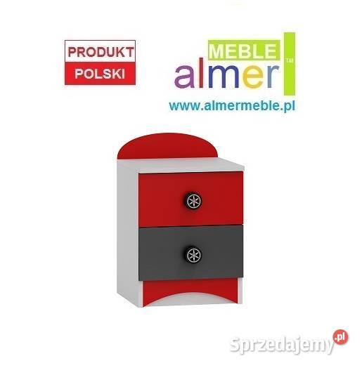 SUPER CAR N18 szafka nocna dziecięca 40x40 w65 Biłgoraj