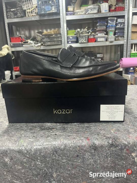 Kazar Skórzane Mokasyny Męskie skóra Koźmin Wielkopolski