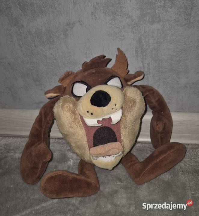 Maskotka przytulanka Diabeł Tasmański Looney Tkanina