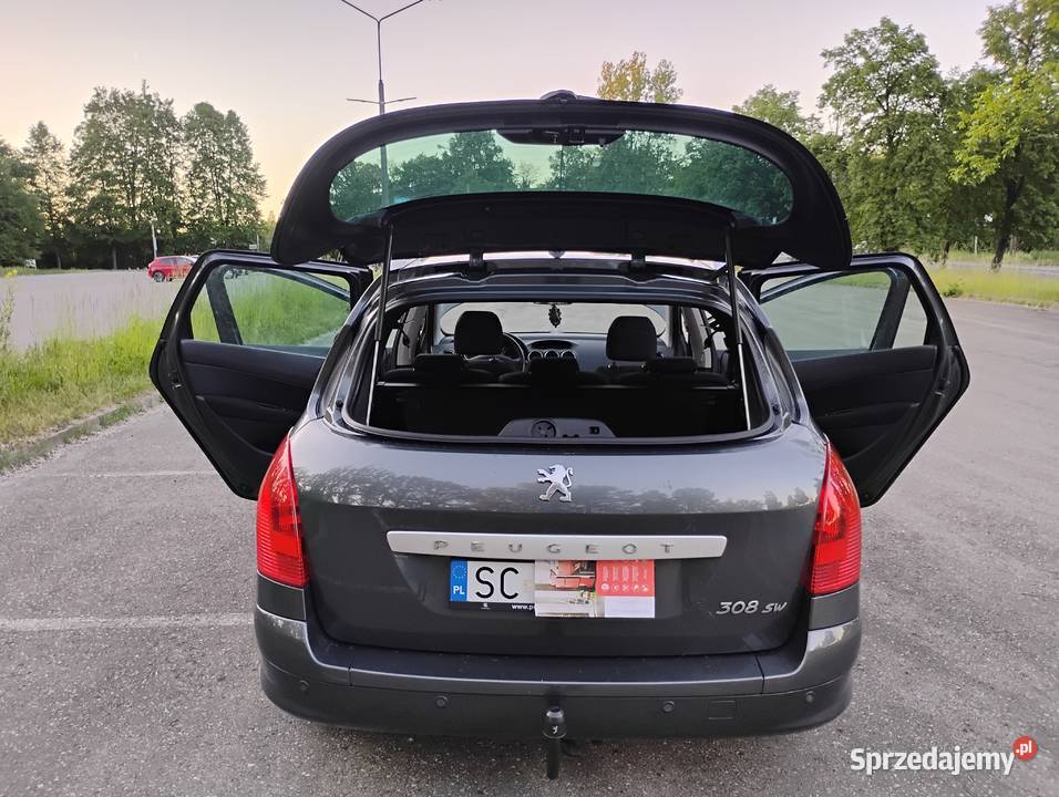 Peugeot 308 SW 16HDI Zadbany Bezwypadkowy lakier metallic Częstochowa