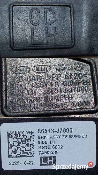 KIA CEED III ŚLIZG MOCOWANIE ZDERZAKA LEWY PRZÓD osobowe Pleszew