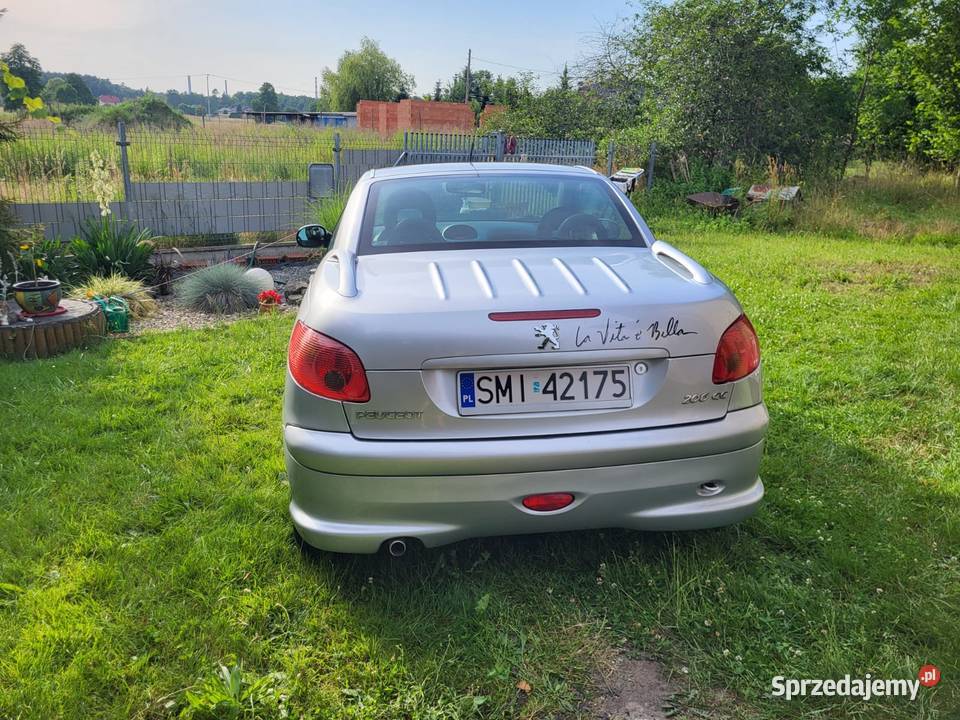 Peugeot 206cc 16 2005r Rok produkcji 2005