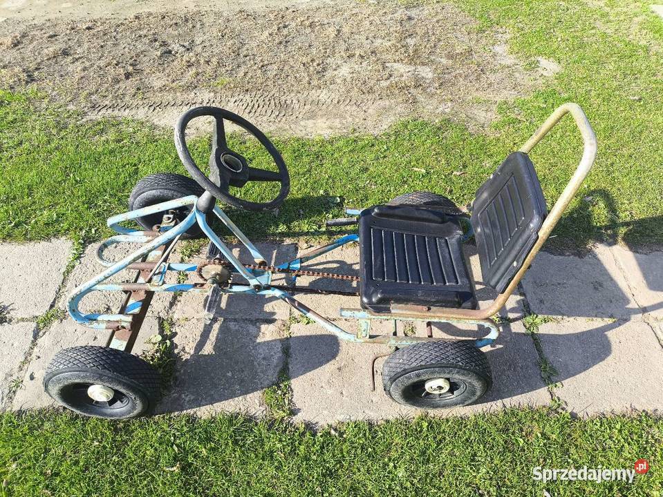 Gokart na pedały Kettler kettcar prl stary Lutoryż