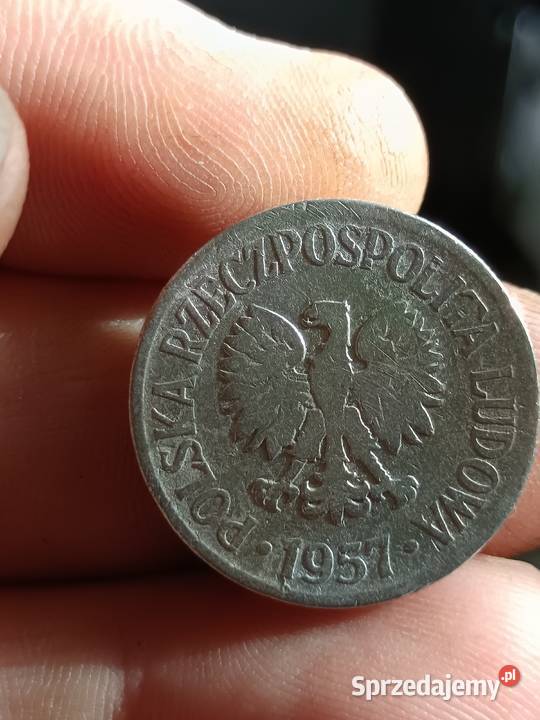 Sprzedam monete 50 groszy 1957 cc lubelskie Chełm