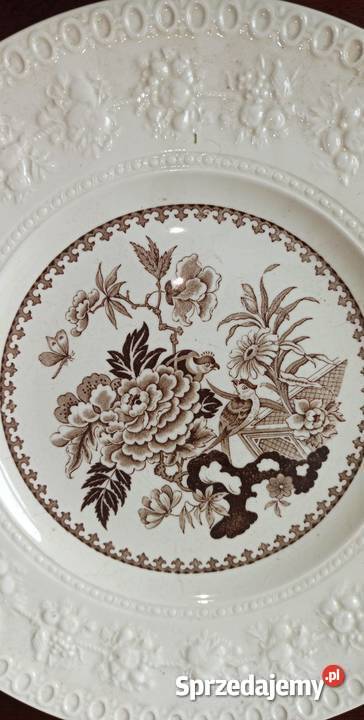 Patera WESLLEY Made in England Reliefy Kolor Gdańsk