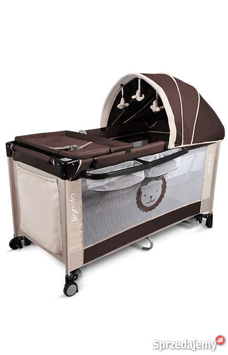 KOJEC łóżeczko turystyczne LIONELO SVENdodatki Łysiec