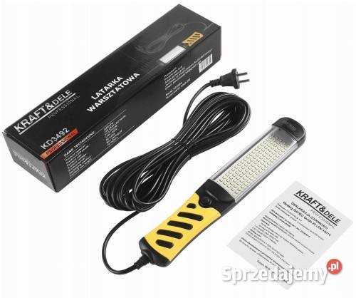 LATARKA WARSZTATOWA 100 DIOD LED 20W 230V DŁUGI świętokrzyskie Chmielnik sprzedam